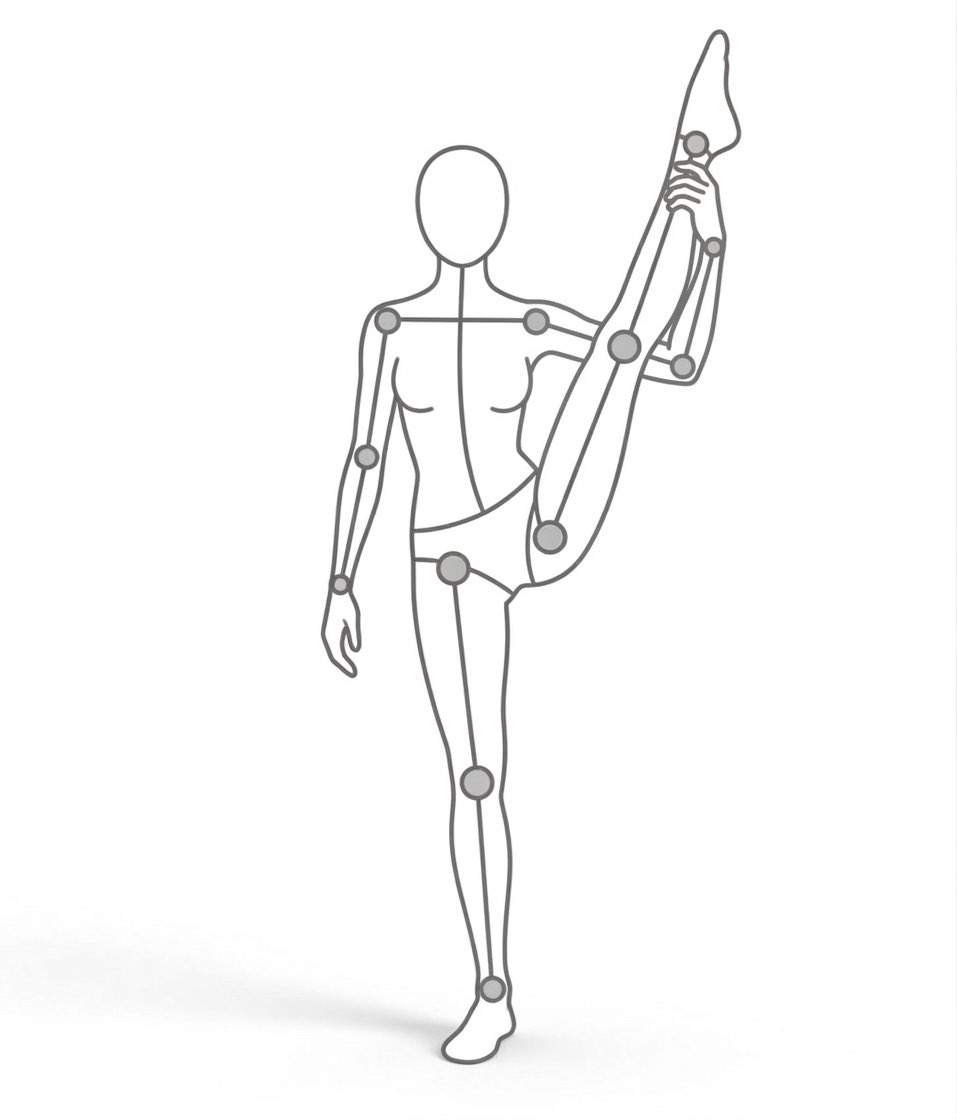 Yoga Wear Anime Illustration