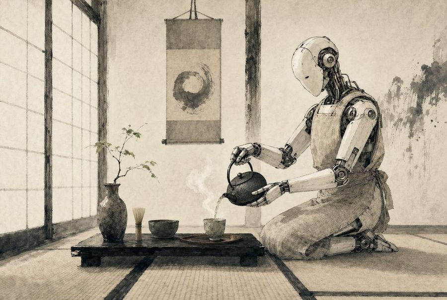 Zen Tea Ceremony Robot